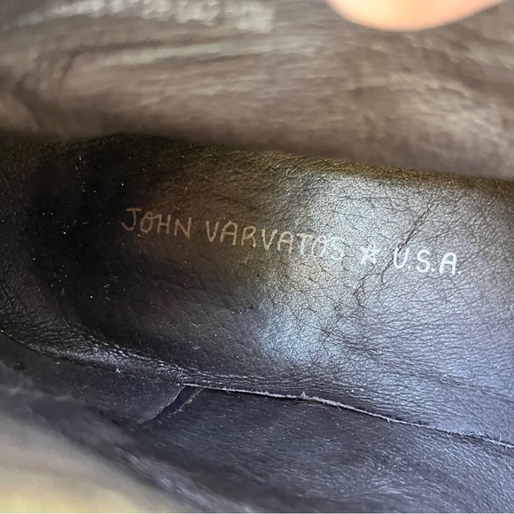 John Varvatos Star USA Gray Suede Lace Up Chukka Boots Sz 10 - Picture 3 of 12